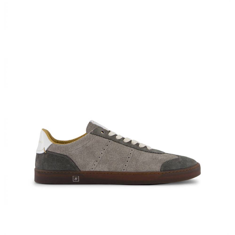NEW RUBIROSA men's judy oxford sneakers in gray